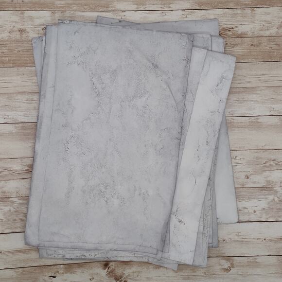 20 Super Grungy Dyed 8.5"x14" Papers, Hand Dyed Papers, Junk Journal Supply - Picture 7 of 11